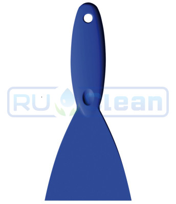 Скребок ручной Haug Bursten (110мм, широкий, синий)