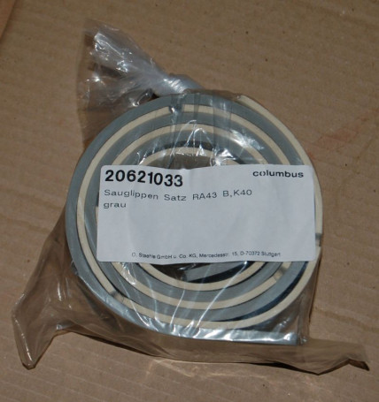 Комплект стяжек Columbus (RA43/55, резина)