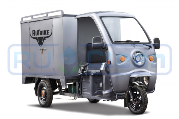 Трицикл электрический Rutrike КАРГО 1800 60V/1000W (черный матовый)