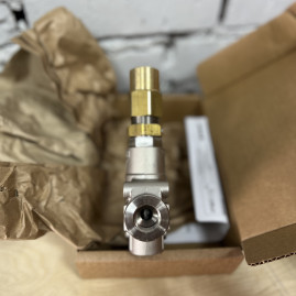 Регулятор давления Mecline VHP51 (500бар, 100л/мин, 1/2"г-1/2"г, By-pass 1/2"г, никел.лат)