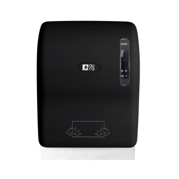 Диспенсер TTS Deluxe line (для полотенец, автомат, пластик, черный)