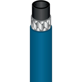 Шланг пищевой Aquajet (180бар, 1SN, DN12, DIN EN 853, м.пог.)