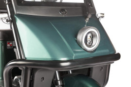 Трицикл электрический Wanshida NIPLA 500 60V 1000Вт (черно-красный)