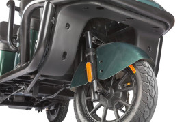 Трицикл электрический Wanshida NIPLA 500 60V 1000Вт (черно-красный)