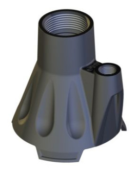 Грязевой инжектор PA (вход 3/8"г, форсунка 1/4"г)