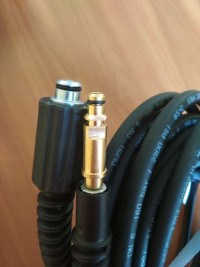 Шланг высокого давления PVC-06 (9м, М22х1.5г-штуцер Karcher New) R+M