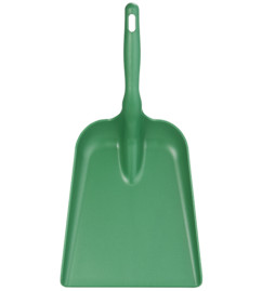 Совок Vikan (327х271х50мм, 550мм, м/пласт, зеленый)