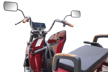 Трицикл электрический Rutrike D4 NEXT 1800 (красный) (025099-3118)