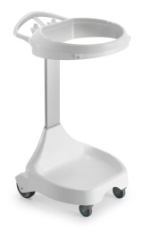 Держатель мешка TTS Smile E-0 (колеса, без крышки, серый)