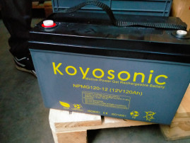 Тяговый аккумулятор Koyosonic NPMG140-12 (12В, 140А/ч)