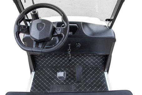 Гольф-кар мини Gelbert Fact (60V, 1200Вт, белый)