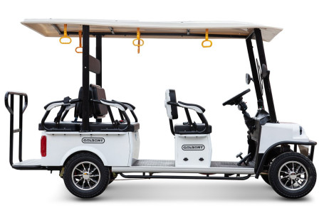 Гольф-кар мини Gelbert Fact (60V, 1200Вт, белый)