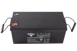 Тяговый аккумулятор RuTrike 6-GFM-200 (12V, 200A/h, AGM)