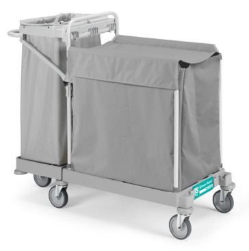 Тележка для горничной TTS Green Hotel 917 (200 л, колеса d125мм)