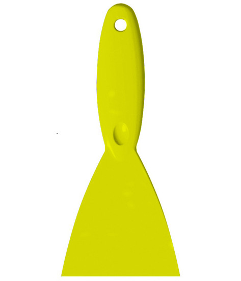 Скребок ручной Haug Bursten (110мм, широкий, желтый)