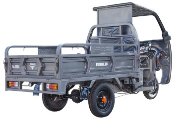 Трицикл электрический Rutrike D4 КАБИНА 1800 60V1500W (синий)