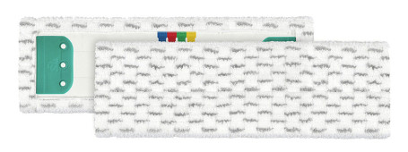 Моп с держателями TTS (40х11см, микрофибра, клетка)