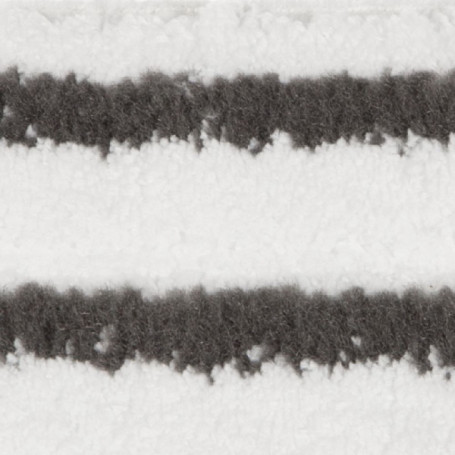 Моп TTS Soft Plus (микрофибра, 40см, белый с чёрными полосками)