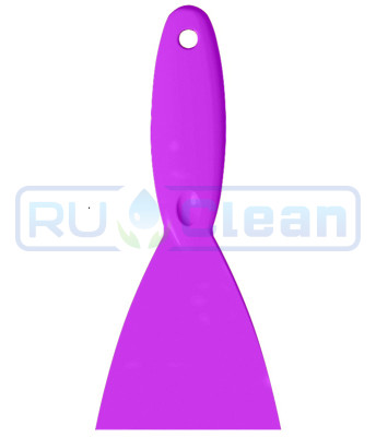 Скребок ручной Haug Bursten (110мм, широкий, фиолетовый)
