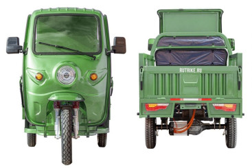 Трицикл электрический Rutrike Гермес 1500 60V/1200W (серый)