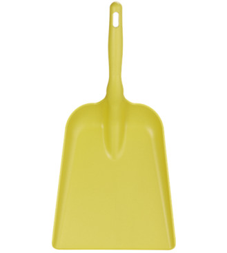 Совок Vikan (327х271х50мм, 550мм, м/пласт, желтый)