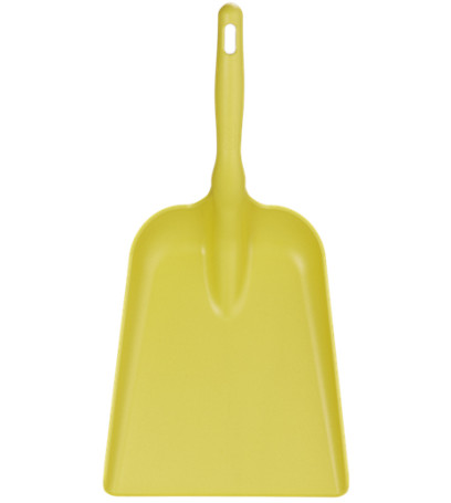 Совок Vikan (327х271х50мм, 550мм, м/пласт, желтый)