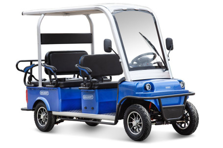Гольф-кар мини Gelbert Sirma (60V, 1200Вт, синий)