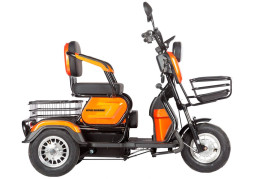Трицикл электрический Rutrike Бумеранг (белый)