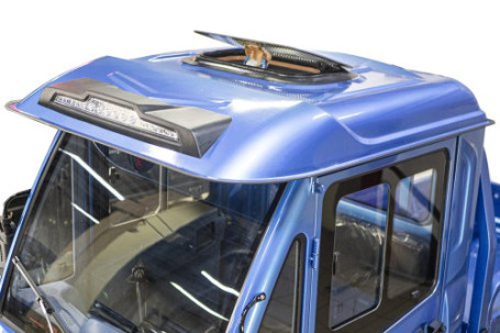 Трицикл электрический Rutrike КАРГО Кабина 1500 60V1000W (зеленый)