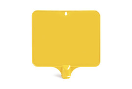 Табличка TTS нейтральная (для пирамид. знака)