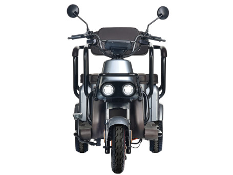 Трицикл электрический Wanshida U1-X (60V, 800W, коричневый) (0000307-3093)