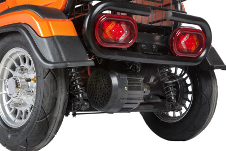 Трицикл электрический Rutrike Бумеранг (синий) (022656-3242)
