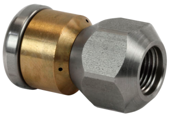 Форсунка каналопромывочная R+M ST-49.1 (055, 1/8"г, бой 3R, вращ)