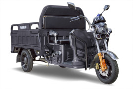 Трицикл электрический Rutrike Дукат 1500 60V1000W (черный матовый)