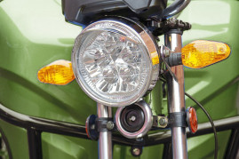 Трицикл электрический Rutrike Вояж К 1300 (темно-синий)