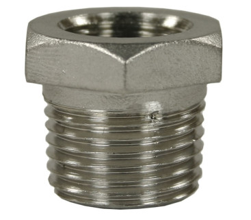 Переходник 1/8г-3/8ш (500бар, оцинк) TOR