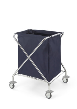 Тележка TTS Dust Export (хром, с мешком 150 л)