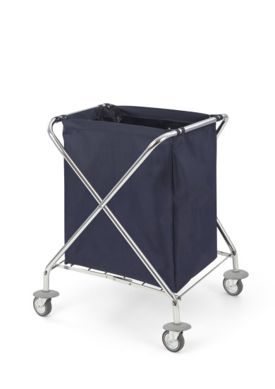 Тележка TTS Dust Export (хром, с мешком 150 л)