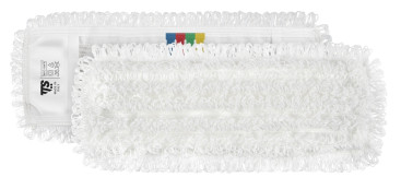 Моп TTS Tuft Microriccio Wet Disinfection (40см, карманы, микрофибра, белый)