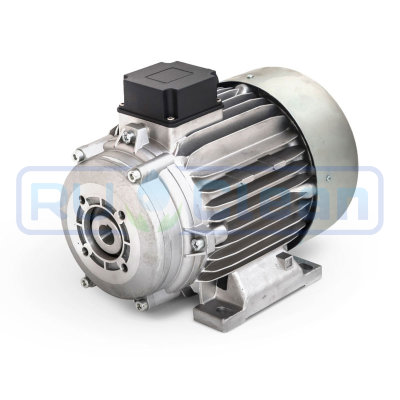 Электродвигатель Mazzoni (5.5кВт, 380В, 1450об/мин, п.в. 24мм, Dфл 87мм, H112, с муфтой)