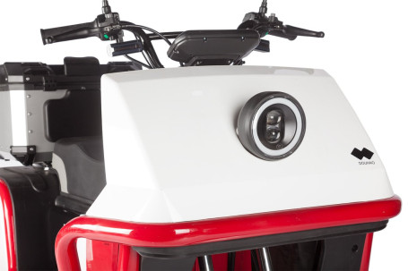 Трицикл электрический Wanshida DOUHAO 60V 800Вт (черно-серый)