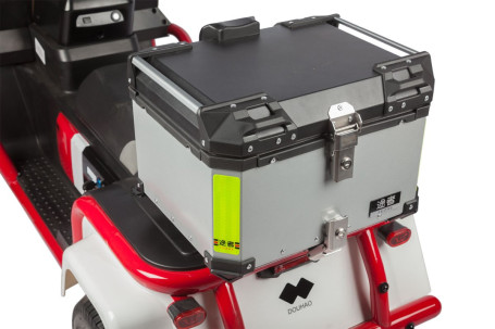 Трицикл электрический Wanshida DOUHAO 60V 800Вт (черно-серый)