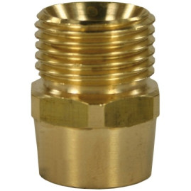 Переходник М22х1.5ш-1/4"г (400бар, лат) R+M