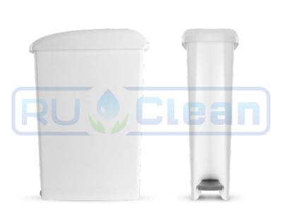 Контейнер TTS DERBY (23л, педаль, белый)