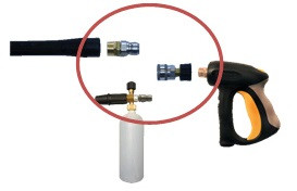 Комплект с LS3 с переходниками для Portotecnica (ARS 350)