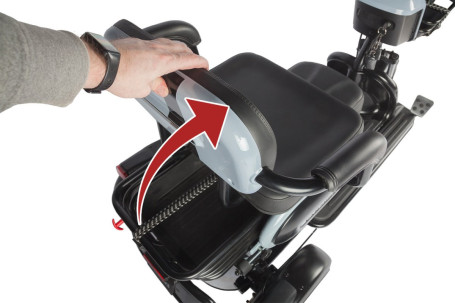 Трицикл электрический Wanshida UN MOTO 60V 650Вт (черный)