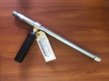 Копье RL124 (400мм, 1/2&quot;ш-1/4&quot;г, оцинк, с рукояткой) PA