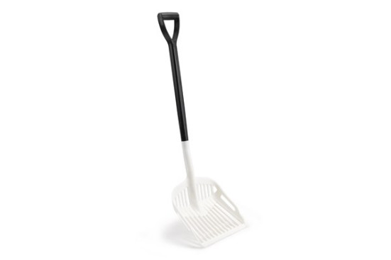 Лопата IGEAX (1100мм, перфорированная, белый)