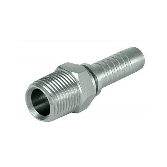 Фитинг высокого давления NPTF (DN06, 3/8ш, оцинк) Robin
