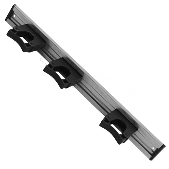 Настенная система хранения инвентаря Haug Bursten (черный)